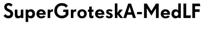 SuperGroteskA-MedLF