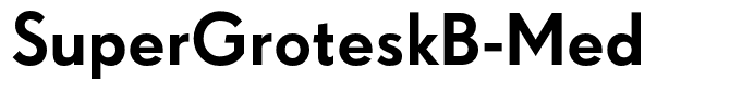 SuperGroteskB-Med