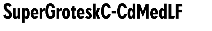SuperGroteskC-CdMedLF