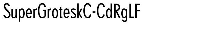 SuperGroteskC-CdRgLF