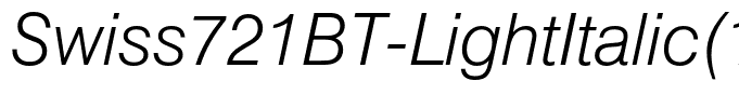 Swiss721BT-LightItalic(1)