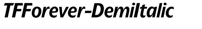 TFForever-DemiItalic