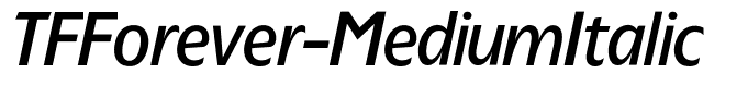 TFForever-MediumItalic