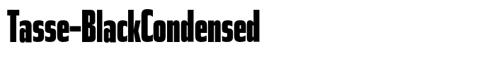Tasse-BlackCondensed