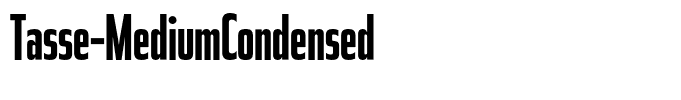Tasse-MediumCondensed
