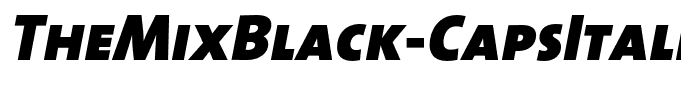 TheMixBlack-CapsItalic