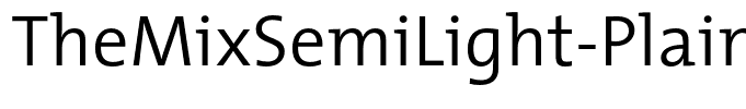 TheMixSemiLight-Plain