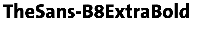 TheSans-B8ExtraBold