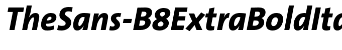 TheSans-B8ExtraBoldItalic