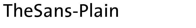 TheSans-Plain
