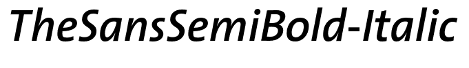 TheSansSemiBold-Italic