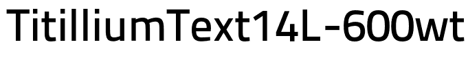TitilliumText14L-600wt