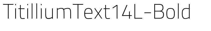 TitilliumText14L-Bold