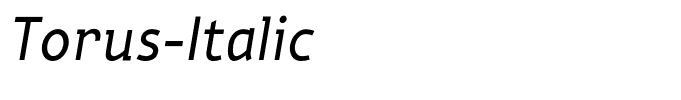 Torus-Italic