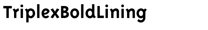 TriplexBoldLining