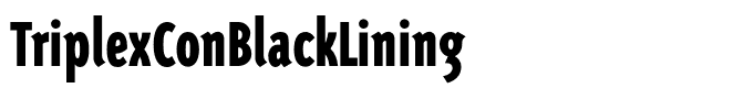 TriplexConBlackLining