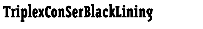 TriplexConSerBlackLining