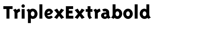 TriplexExtrabold