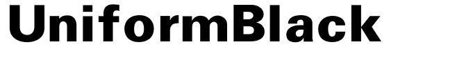 UniformBlack