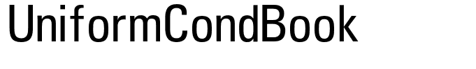 UniformCondBook