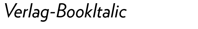 Verlag-BookItalic