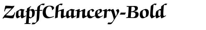 ZapfChancery-Bold