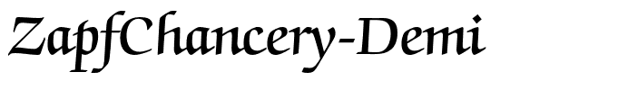 ZapfChancery-Demi