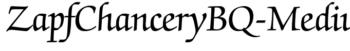 ZapfChanceryBQ-Medium