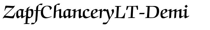 ZapfChanceryLT-Demi