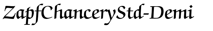ZapfChanceryStd-Demi