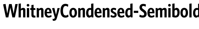 WhitneyCondensed-Semibold