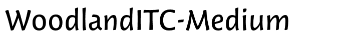 WoodlandITC-Medium