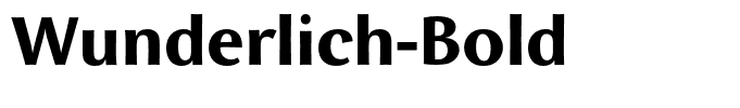 Wunderlich-Bold