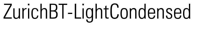 ZurichBT-LightCondensed