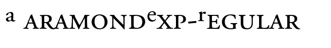 AGaramondExp-Regular