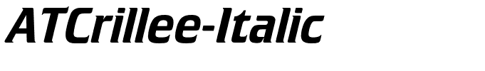 ATCrillee-Italic