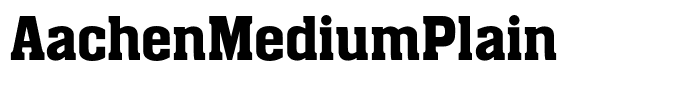 AachenMediumPlain
