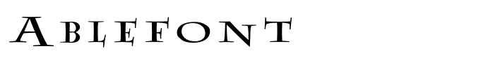 Ablefont