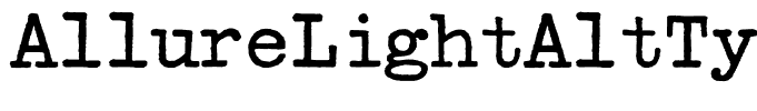 AllureLightAltType