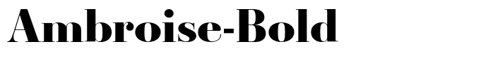 Ambroise-Bold