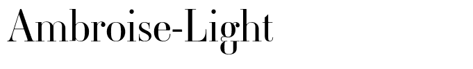 Ambroise-Light