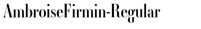 AmbroiseFirmin-Regular