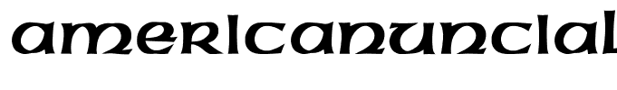AmericanUncialInitialsBold