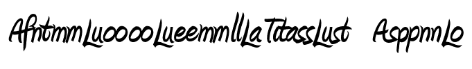 AmienneLigatures-Bold