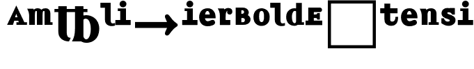 AmplifierBoldExtensions