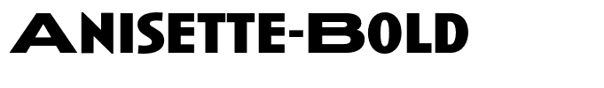 Anisette-Bold