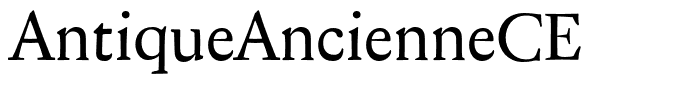 AntiqueAncienneCE