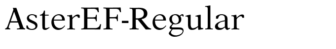 AsterEF-Regular