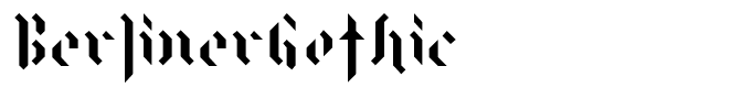 BerlinerGothic