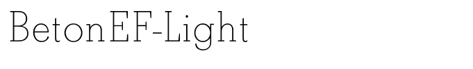 BetonEF-Light